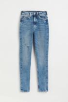 H & M - Vintage Skinny High Jeans - Blue