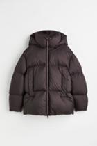 H & M - Oversized Puffer Jacket - Beige