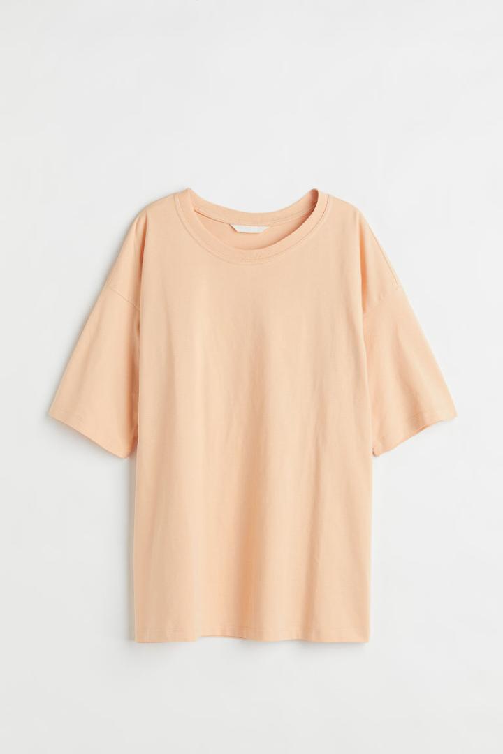 H & M - Oversized T-shirt - Orange