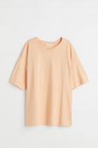 H & M - Oversized T-shirt - Orange