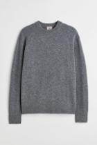 H & M - Knit Wool Sweater - Gray