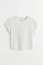 H & M - Cotton Jersey T-shirt - Gray