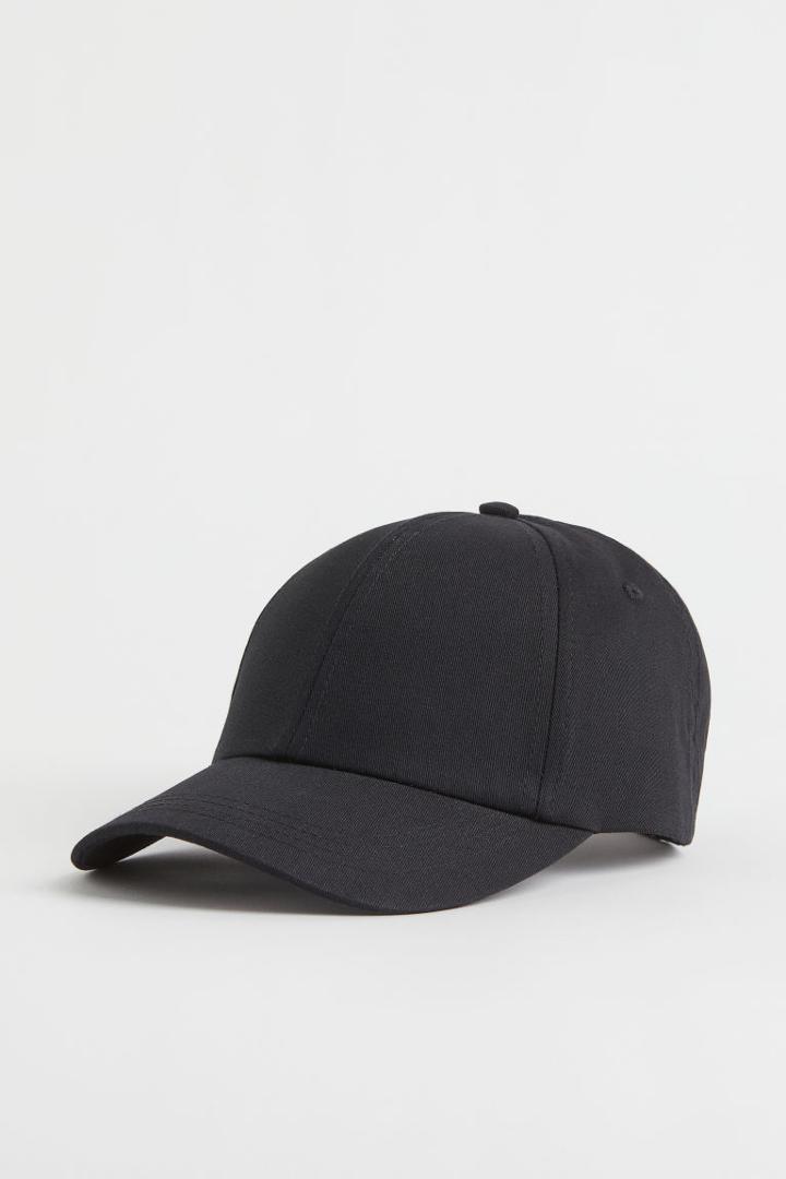 H & M - Cotton Cap - Black