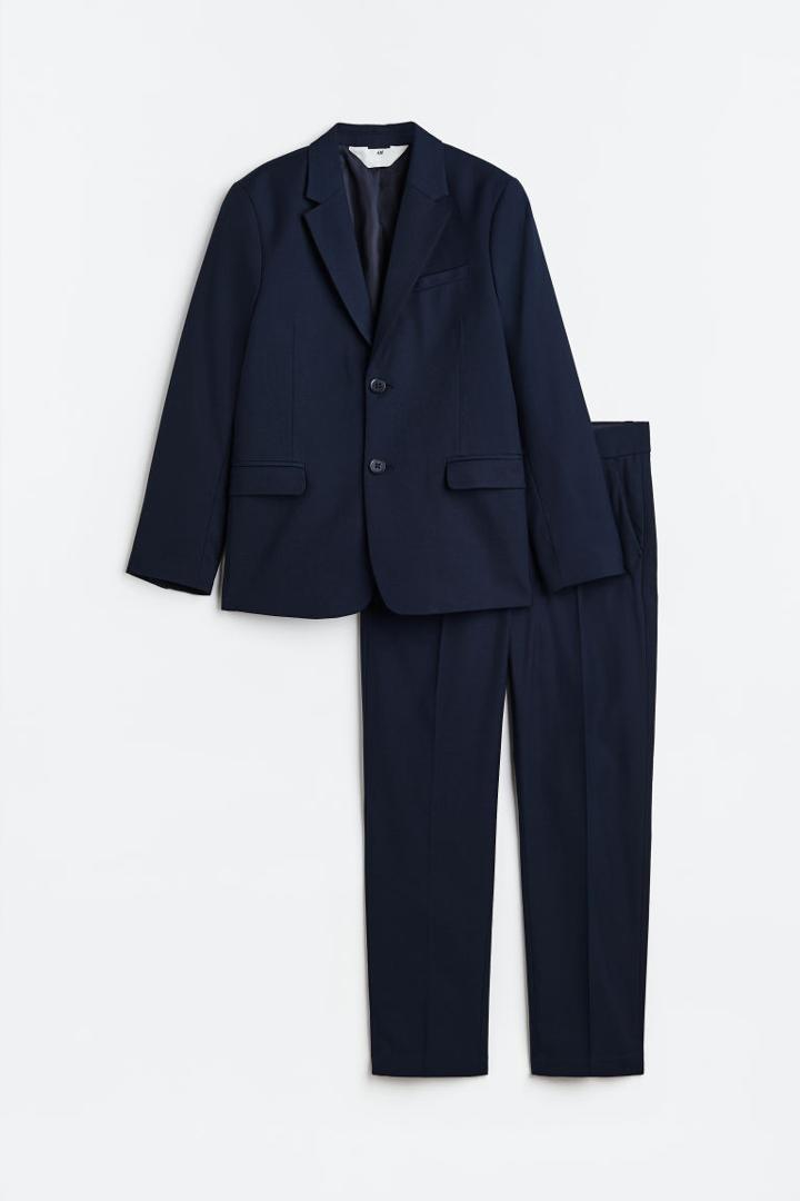 H & M - Suit - Blue