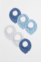 H & M - 6-pack Triangular Scarves - Blue