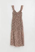 H & M - Chiffon Dress - Beige