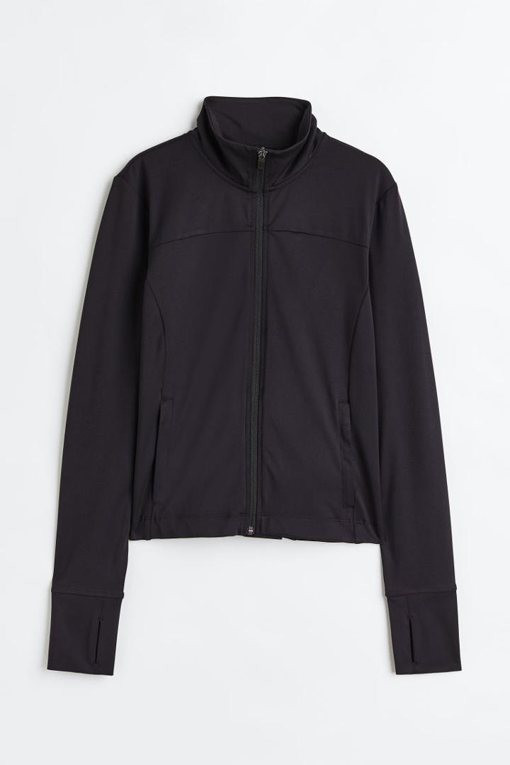 H & M - Sports Jacket In Softmove&trade; - Black