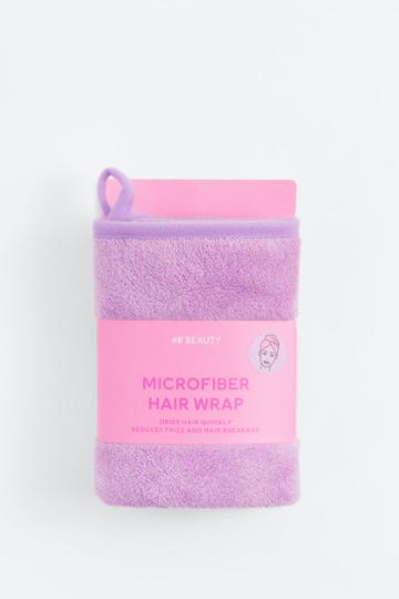 H & M - Microfiber Hair Wrap - Purple
