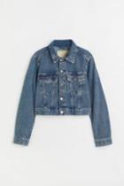 H & M - Short Denim Jacket - Blue