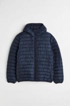 H & M - Lightweight Puffer Jacket - Blue