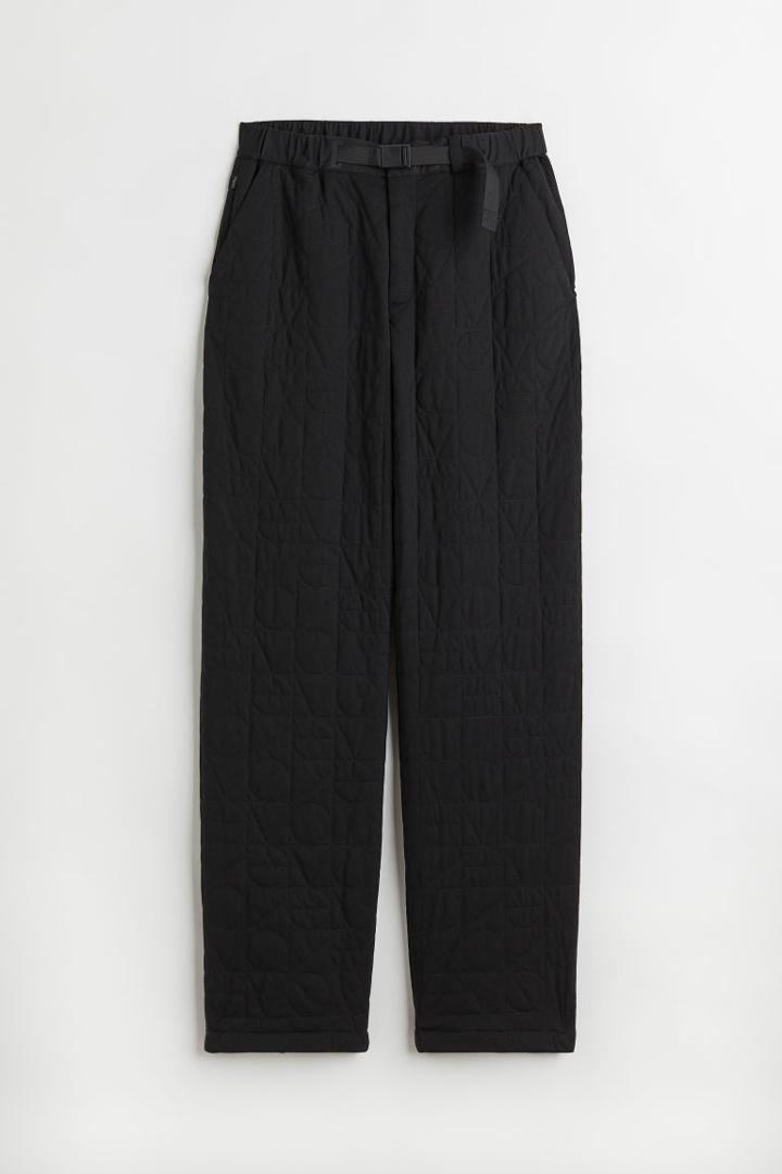 H & M - Lightweight Outdoor Joggers - Black