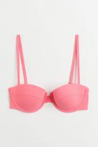 H & M - Balconette Bikini Top - Pink