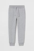 H & M - Brushed-inside Joggers - Gray