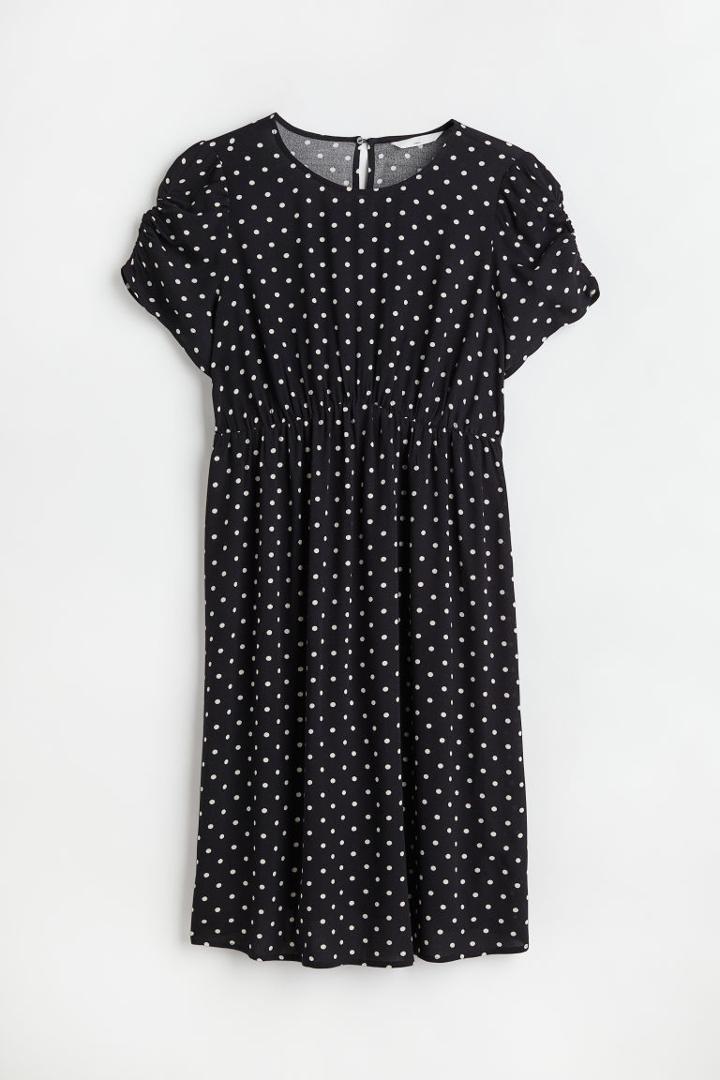 H & M - Mama Short Dress - Black