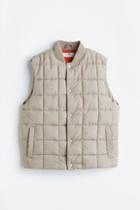 H & M - Quilted Vest - Brown