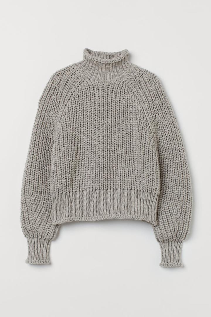 H & M - Knit Sweater - Gray