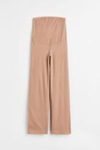 H & M - Mama Before & After Jersey Pants - Beige
