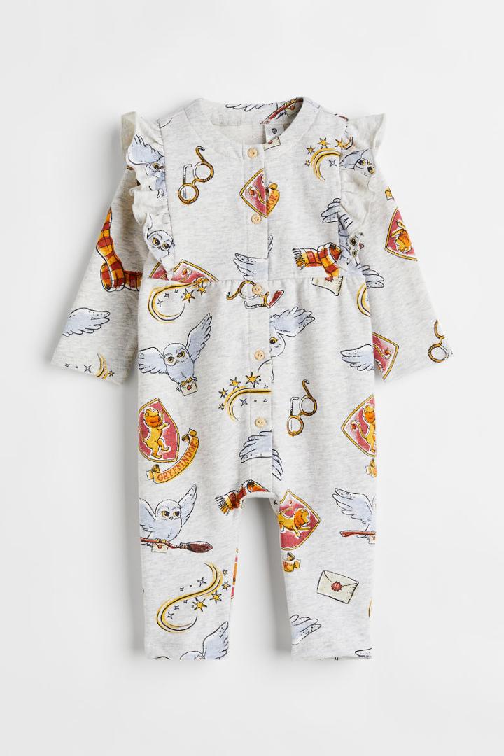 H & M - Sweatshirt Jumpsuit - Gray