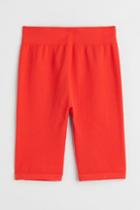 H & M - Seamless Sports Bike Shorts - Red