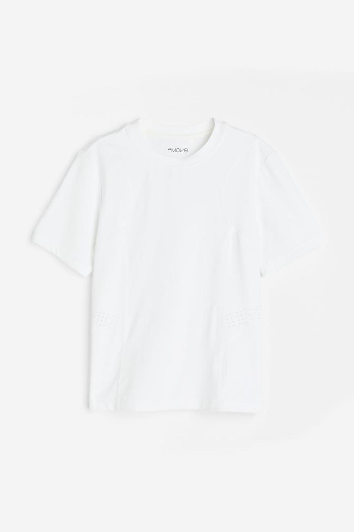 H & M - Drymove&trade; Sports Top - White