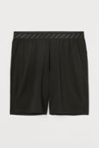 H & M - Mesh Sports Shorts - Black