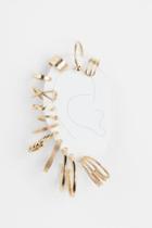 H & M - Earrings And Ear Cuffs - Gold