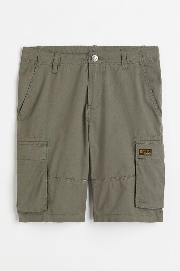 H & M - Cargo Shorts - Green