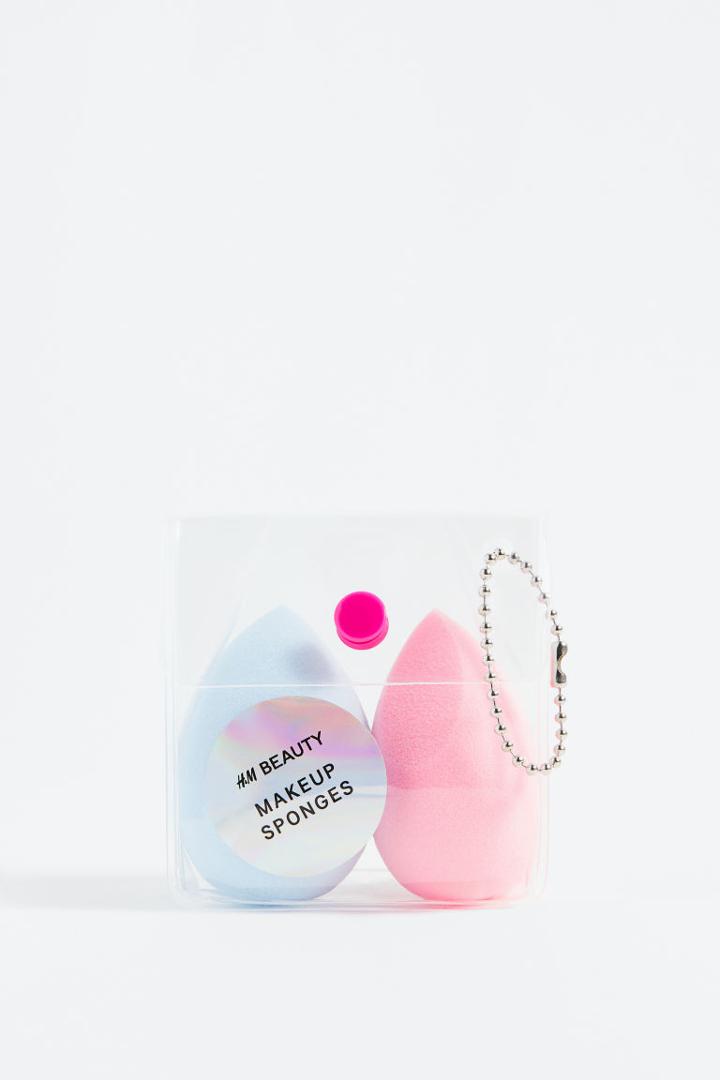 H & M - 2-pack Makeup Sponges - Blue