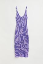 H & M - Knit Dress - Purple