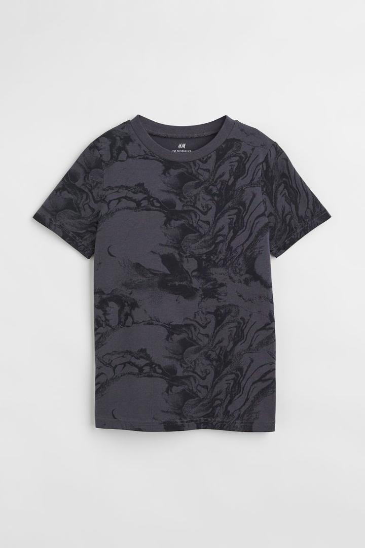 H & M - T-shirt - Gray