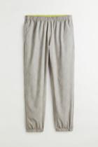 H & M - Regular Fit Reversible Track Pants - Gray