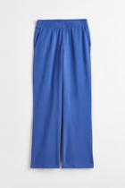 H & M - Straight-cut Sweatpants - Blue