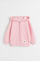 H & M - Hooded Sweatshirt Jacket - Pink