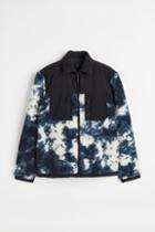 H & M - Regular Fit Fleece Overshirt - Black