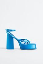 H & M - Platform Sandals - Blue