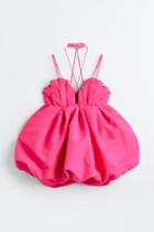 H & M - Puff Dress - Pink