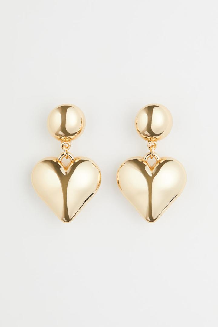 H & M - Pendant Earrings - Gold