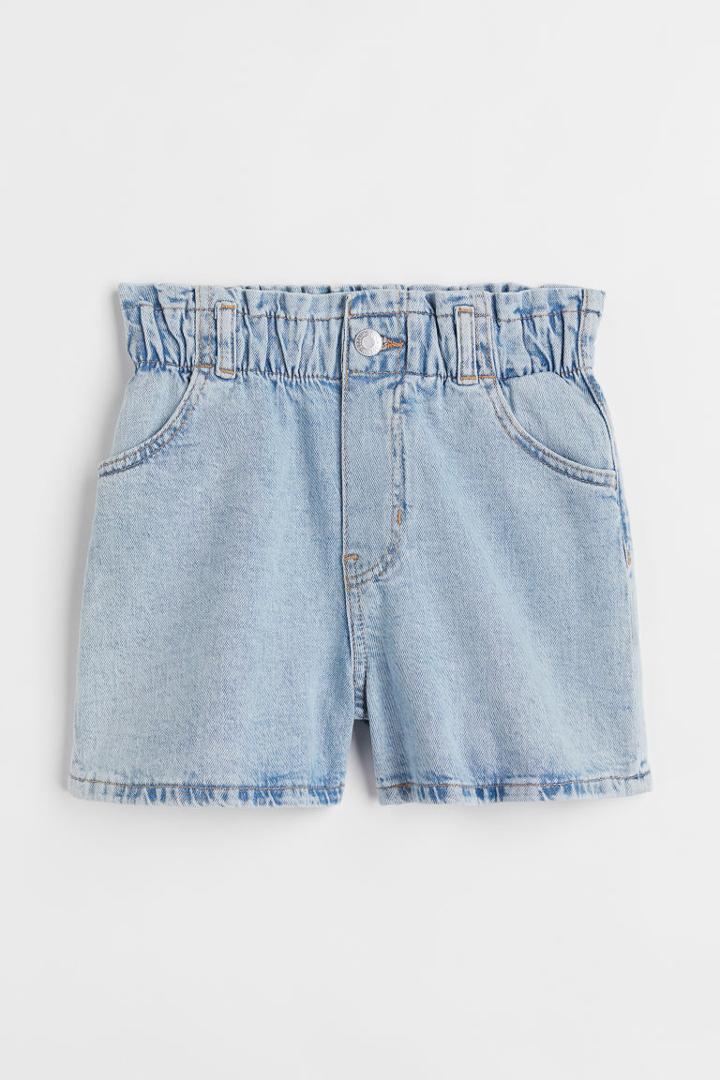 H & M - Comfort Stretch Relaxed Fit Shorts - Turquoise