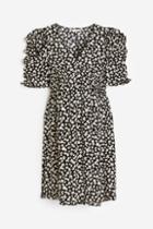H & M - Mama Ruffle-trimmed Dress - Black