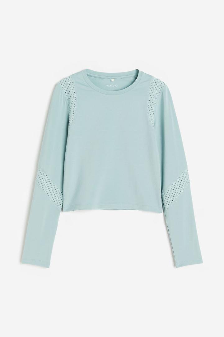 H & M - Drymove&trade; Sports Top - Turquoise