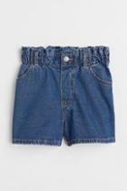 H & M - Comfort Stretch Relaxed Fit Shorts - Blue