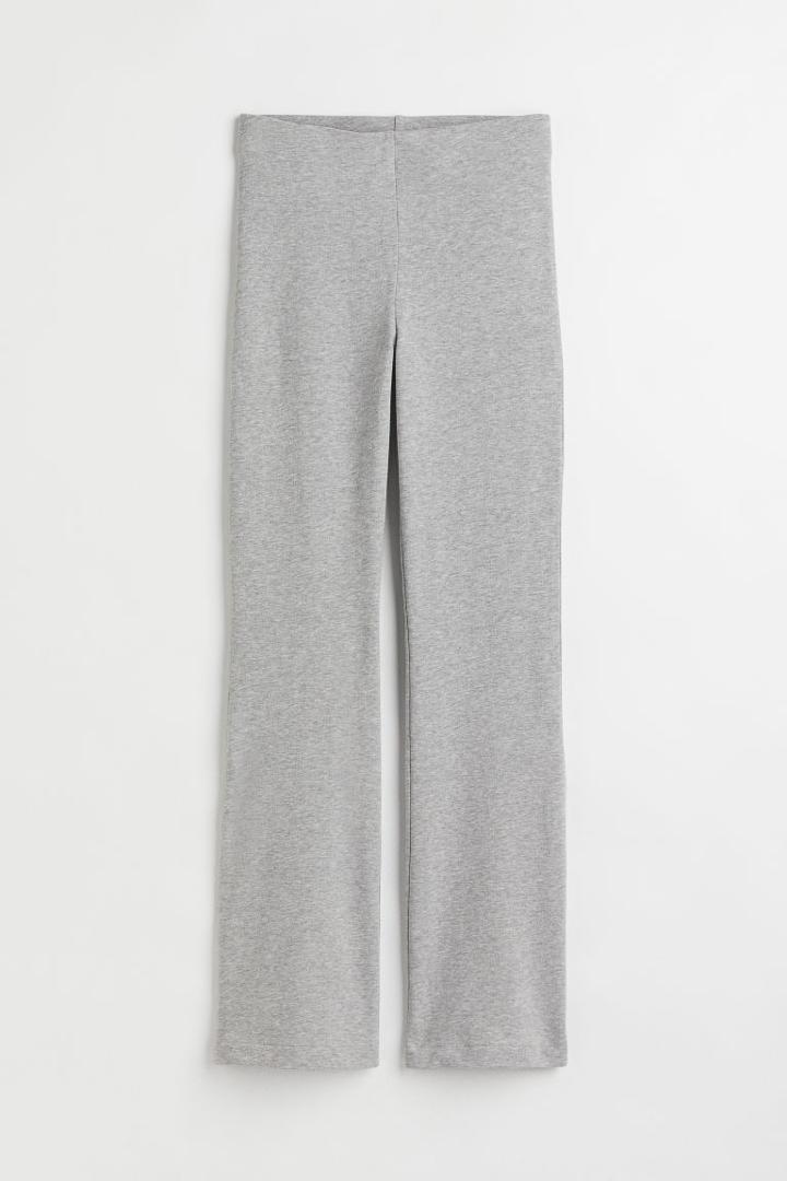 H & M - Jersey Pants - Gray