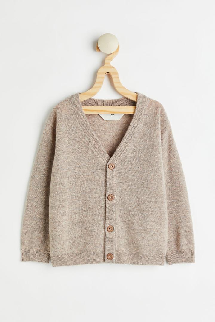 H & M - Cashmere Cardigan - Brown