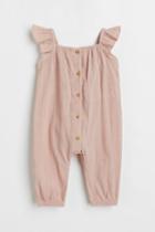 H & M - Cotton Jumpsuit - Pink
