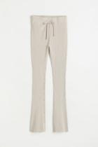 H & M - Ribbed Cotton Pants - Brown