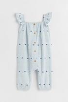 H & M - Cotton Jumpsuit - White