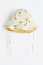 H & M - Reversible Sun Hat - Orange