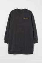 H & M - H & M+ Sweatshirt Dress - Gray