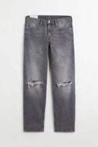 H & M - Relaxed Jeans - Gray