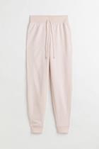 H & M - Jersey Joggers - Pink